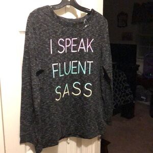 Active wear sweater